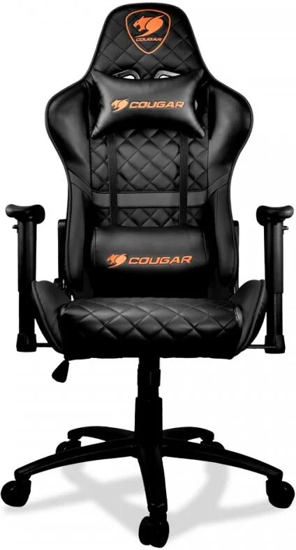 Cougar armor one black cadeira gaming preta