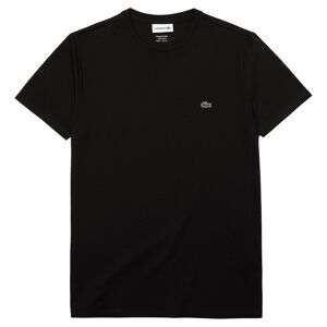 Lacoste Camiseta De Manga Curta Th6709 L Black Black L