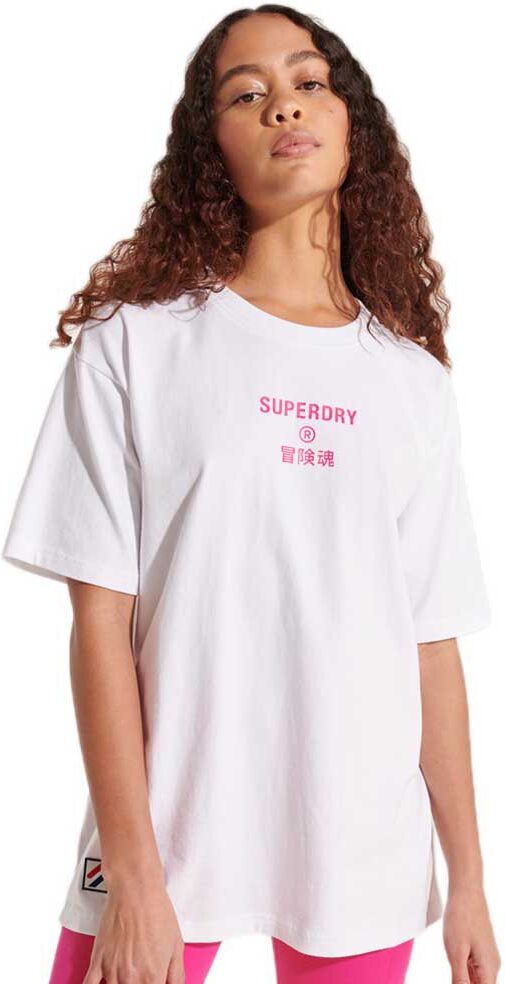 Superdry Camiseta Manga Curta Corporate Logo Brights XS Optic