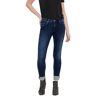 Only Carmen Life Regular Skinny Jeans Azul 25 / 30 Mulher Azul 25