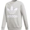 Adidas Originals Trefoil Crew Sweatshirt Cinzento 7-8 Years Rapaz Cinzento 7-8 Anos