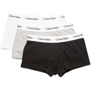 Calvin Klein Underwear Low Rise Boxer 3 Units Branco,Preto,Cinzento M Homem Branco,Preto,Cinzento M