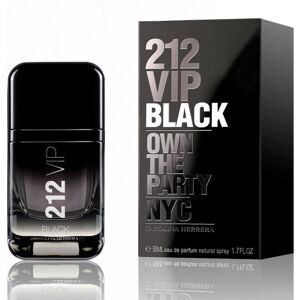 Carolina Herrera 212 Vip Black Vapo 50ml Eau De Parfum Preto  Homem Preto One Size