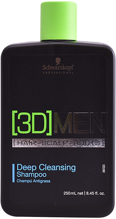 Schwarzkopf Professional Schwarzkopf 3D Men Deep Cleansing Shampoo 250 ml