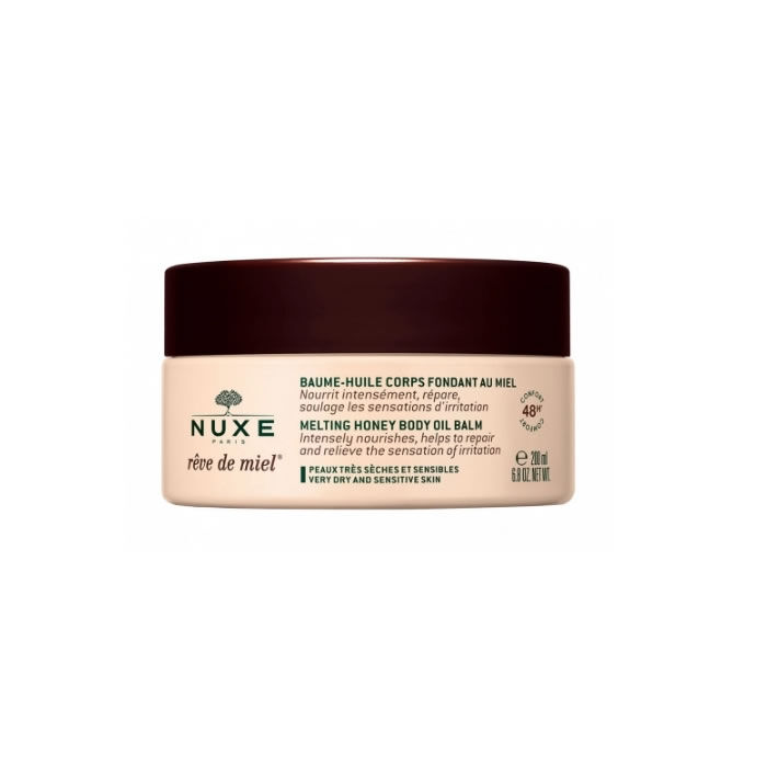 Nuxe Rêve De Miel Baume-Huile Corps Fondant Au Miel 200 ml