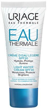 Uriage Eau Thermale Creme de Água Ligeiro SPF20 SPF20 40ml