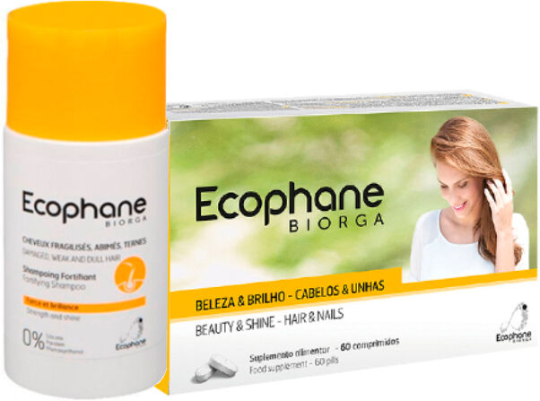 Ecophane Kit Antiqueda Comprimidos + Shampoo