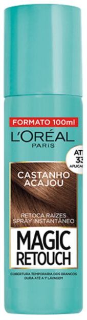 L'Oréal Paris L'Oréal Magic Retouch Spray Retoque de Raizes Cor 6 Castanho Acajou 100ml