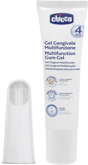 Chicco Kit Higiene Oral Pack Gel Gengival + Massajador 0M+ 2unid.