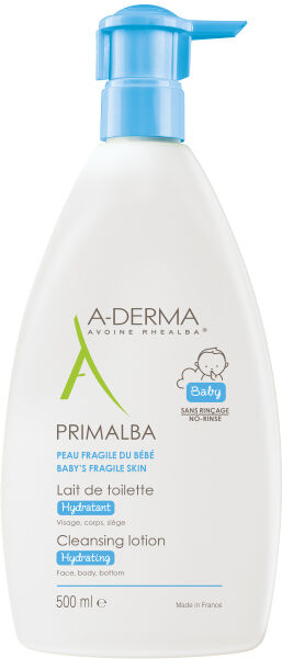 A-Derma Primalba Baby Leite de Limpeza Suave 500ml