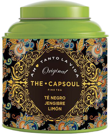 The Capsoul Chá Preto, Gengibre e Limão 100gr