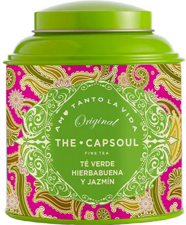 The Capsoul Chá Verde, Hortelã Pimenta e Jasmim 100gr