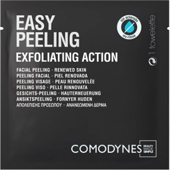 Comodynes Easy Peeling Toalhete Esfoliante Rosto 1unid.