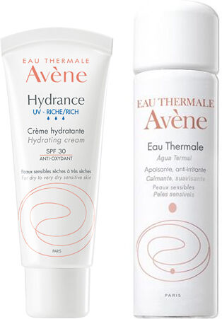 Avène Hydrance Kit Ritual Hidratação Textura Rica