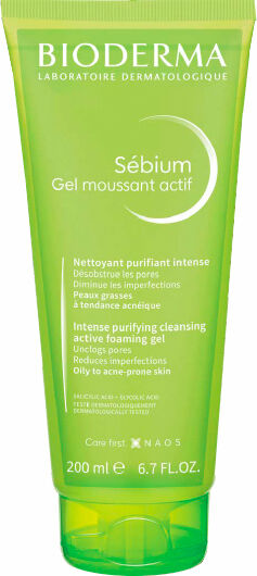 Bioderma Sébium Actif Gel Moussant 200ml