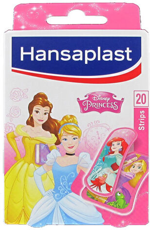 Hansaplast Júnior Disney Princesas Pensos Rápidos 2 Tamanhos 20unid.