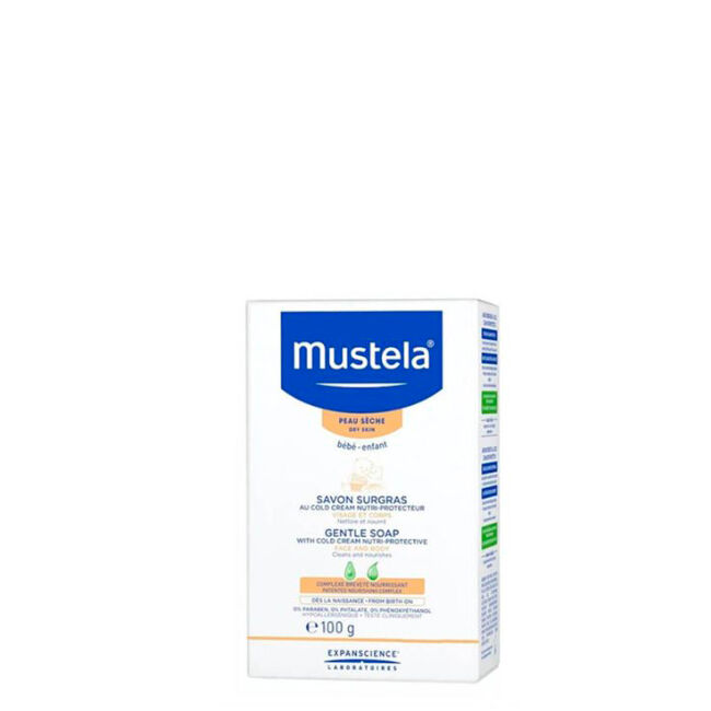 Mustela Bebé Sabonete Suave com Cold Cream 100gr