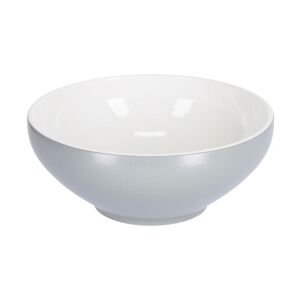Taça Sadashi grande porcelana branco e cinza