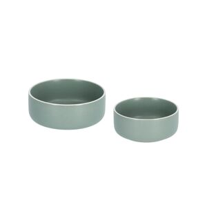 Set de taças grande e pequena Shun porcelana verde