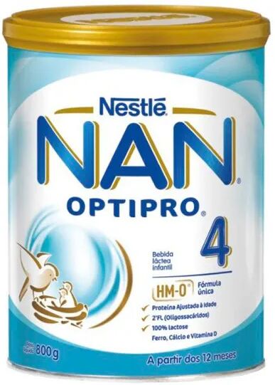 Nestlé Nan Optipro 4 Leite Lactentes 800g