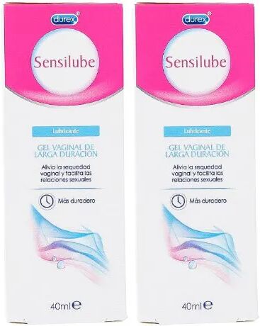 Durex Sensilube Fluído Lubrificante Vaginal 40ml + Oferta 40ml