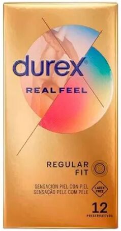 Durex Real Feel Preservativo x12