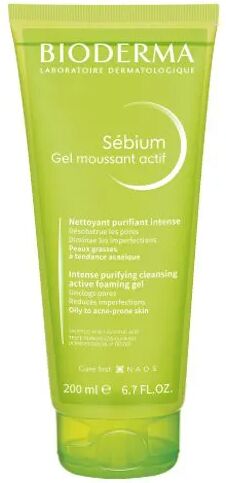 Bioderma Sébium Gel Moussant Actif 200ml