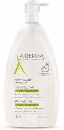 A-Derma Gel Duche Hidra Protetor Higiene Diária 750ml