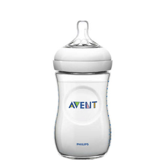 Philips Avent Natural Biberão Fluxo 2 1M+ 260ml