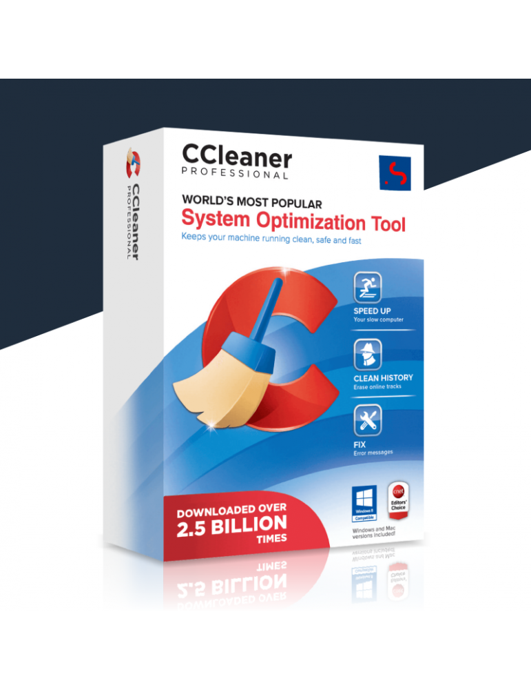 Piriform CCleaner Professional 3 PC's   1 Ano
