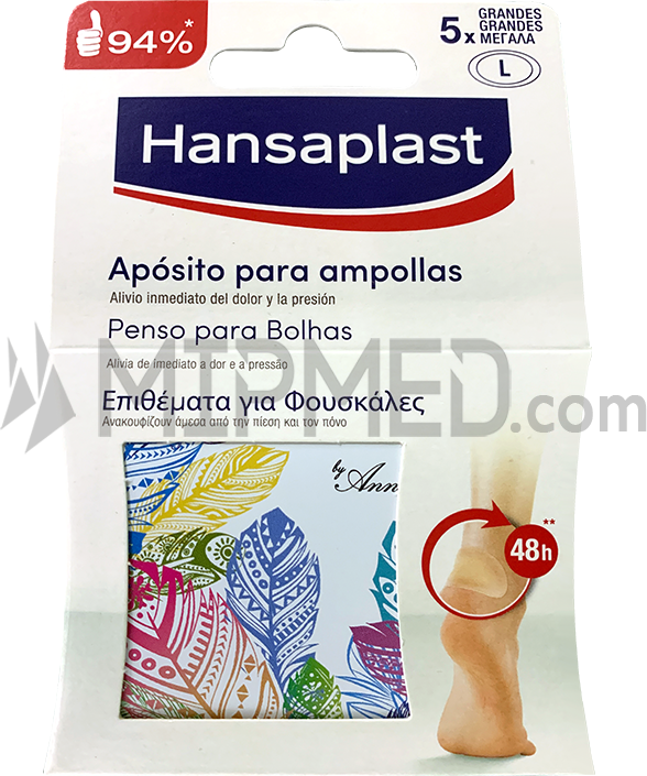 Hansaplast Pensos Grandes para Bolhas  - 5 unidades