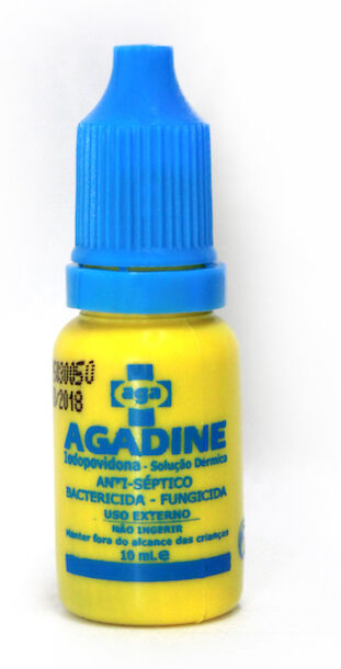 AGA Iodopovidona Solução Cutânea - 10ml