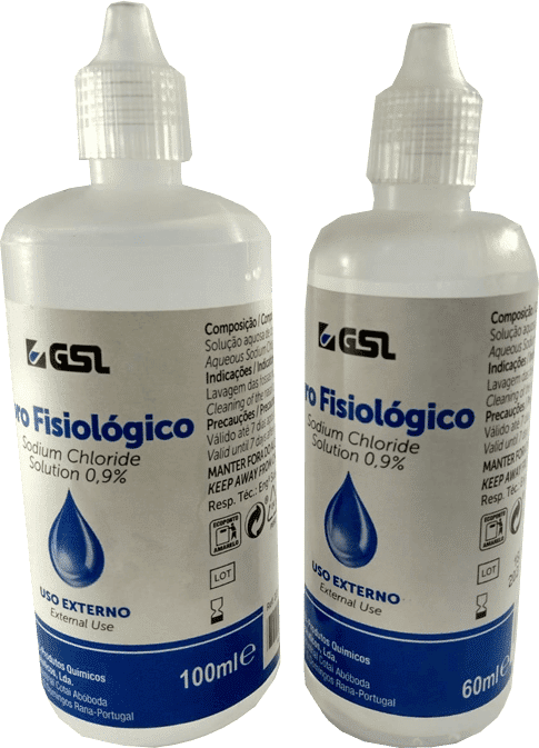 GSL Soro Fisiológico - 60ml e 100ml