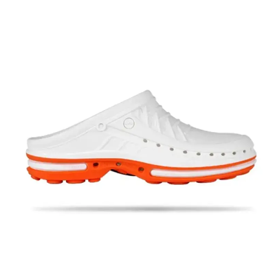 Soca Wock Clog Laranja Branco Soca Wock Clog Laranja Branco