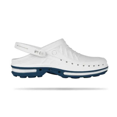 Soca Wock Clog Azul/Branco Presilha Soca Wock Clog Azul/Branco Presilha