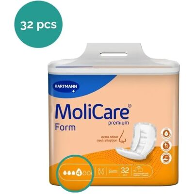 Hartmann - Molicare Premium Form - Normal Plus - 30 pcs - Pad Hartmann - Molicare Premium Form - Normal Plus - 30 pcs - Pad