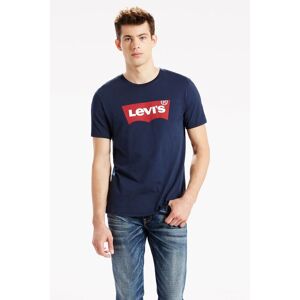 Levis T-shirt levi's® clássica com logótipo no meio Levi's Azul (XXL)