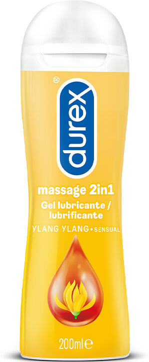 Durex Play Gel Massage 2 em 1 Sensual Ylang Ylang 200ml