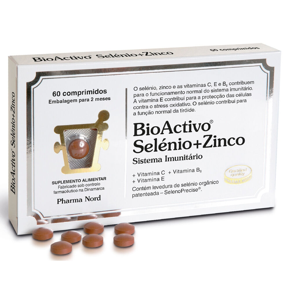 Pharma Nord Bioactivo Selénio + Zinco x60