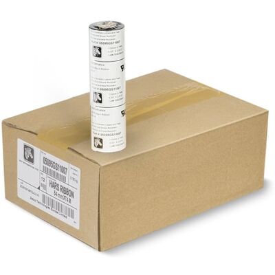 Zebra 5095 (05095GS11007) filme resina 110 mm x 74 m (12 fitas) Zebra 5095 (05095GS11007) filme resina 110 mm x 74 m (12 fitas)