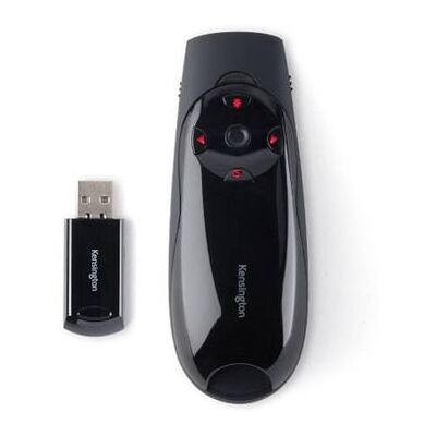 Kensington Apresentador sem fios a laser vermelho com controlo do cursor Kensington Apresentador sem fios a laser vermelho com controlo do cursor