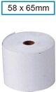 Q-Nomic rolo Papel Electra 58x65mm (Papel Térmico)