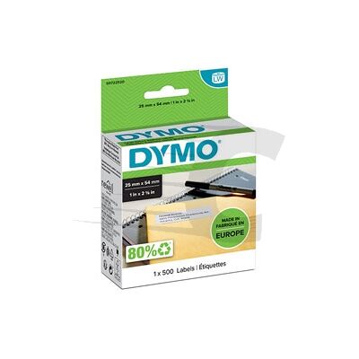 Dymo 11352 (S0722520) etiquetas de direção 54 x 25 mm Dymo 11352 (S0722520) etiquetas de direção 54 x 25 mm