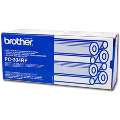 Brother PC-304RF: 4 tinteiro de transferência Brother PC-304RF: 4 tinteiro de transferência