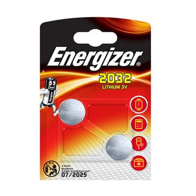 Energizer Pilhas Botão CR2032 2 unidades Energizer Pilhas Botão CR2032 2 unidades