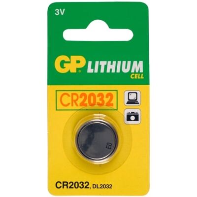 GP CR2032 Pilha de Botão Litio GP CR2032 Pilha de Botão Litio