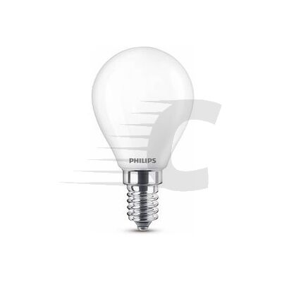 Philips lâmpada LED E14 bola fosca luz neutra 4,3W 40W Philips lâmpada LED E14 bola fosca luz neutra 4,3W 40W