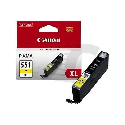 Canon CLI-551Y XL tinteiro amarelo XL Canon CLI-551Y XL tinteiro amarelo XL