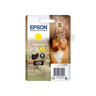 Epson 378XL tinteiro amarelo XL (T3794) Epson 378XL tinteiro amarelo XL (T3794)