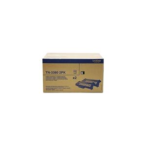 Brother TN-3380 toner preto XL embalagem dupla Brother TN-3380 toner preto XL embalagem dupla